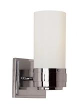  2912 PC - Fusion Reversible 1-Light Indoor Shaded Wall Sconce